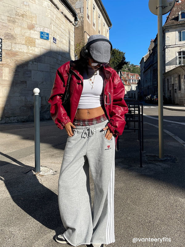 Aelfric Eden Plaid Patchwork Sweatpants