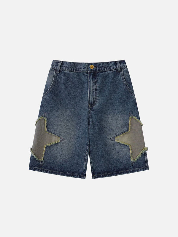 Aelfric Eden Star Quaste Patch Gradient Jorts