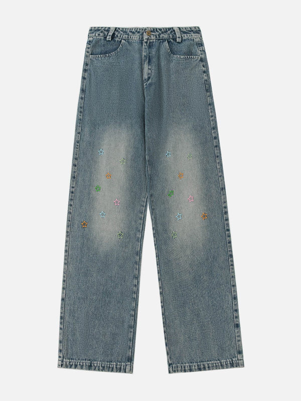 Aelfric Eden Colourful Star Loose Jeans